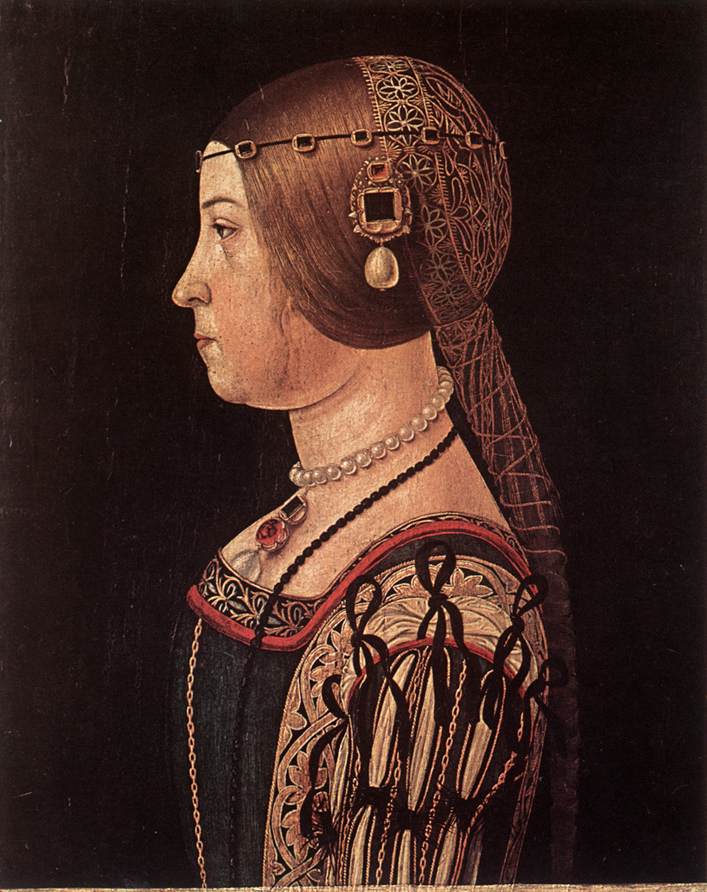 Portrait of Barbara Pallavicino by ARALDI, Alessandro