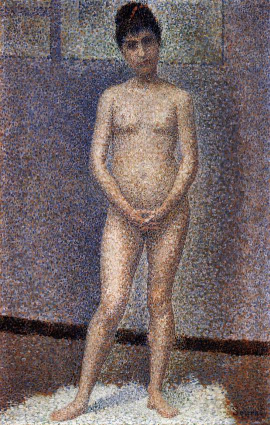 Standing Female Nude by SEURAT, Georges