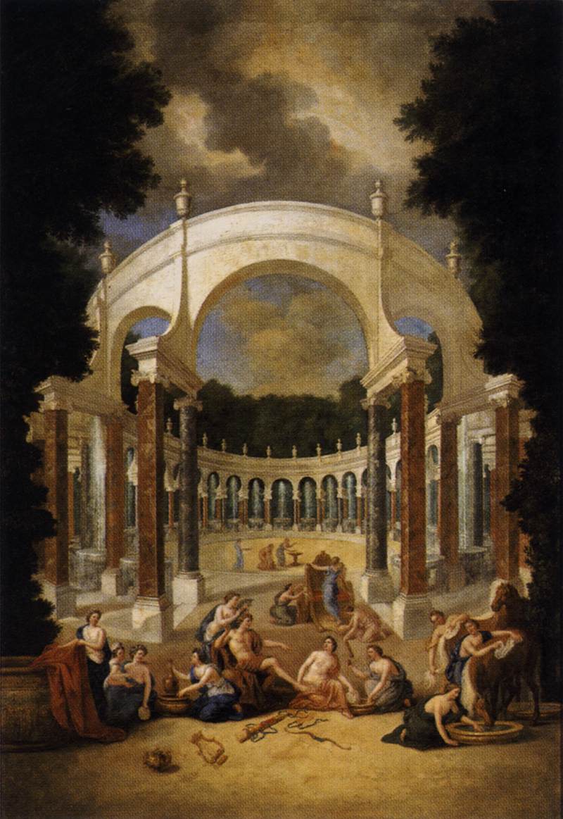 View of the Colonnade at Versailles by COTELLE, Jean II