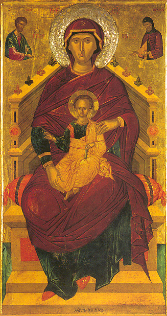 The Mother of God Enthroned by