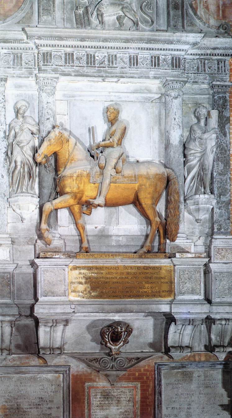 Equestrian Monument to General Pompeo Giustiniani by TERILLI, Francesco