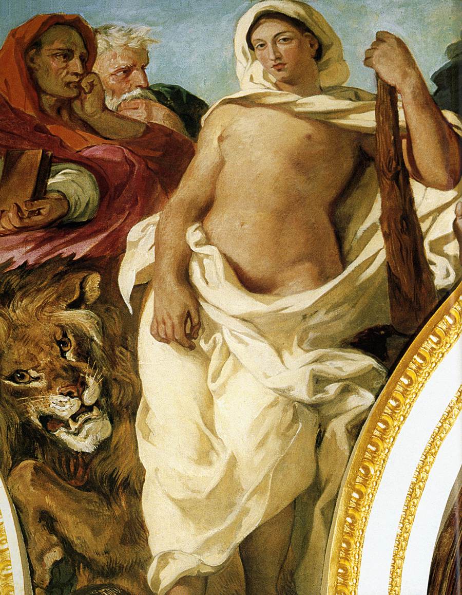 Justice (detail) by DELACROIX, Eugène