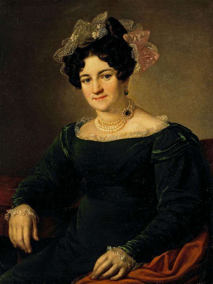 Portrait of P.I. Sapoznikova by TROPININ, Vasily Andreyevich