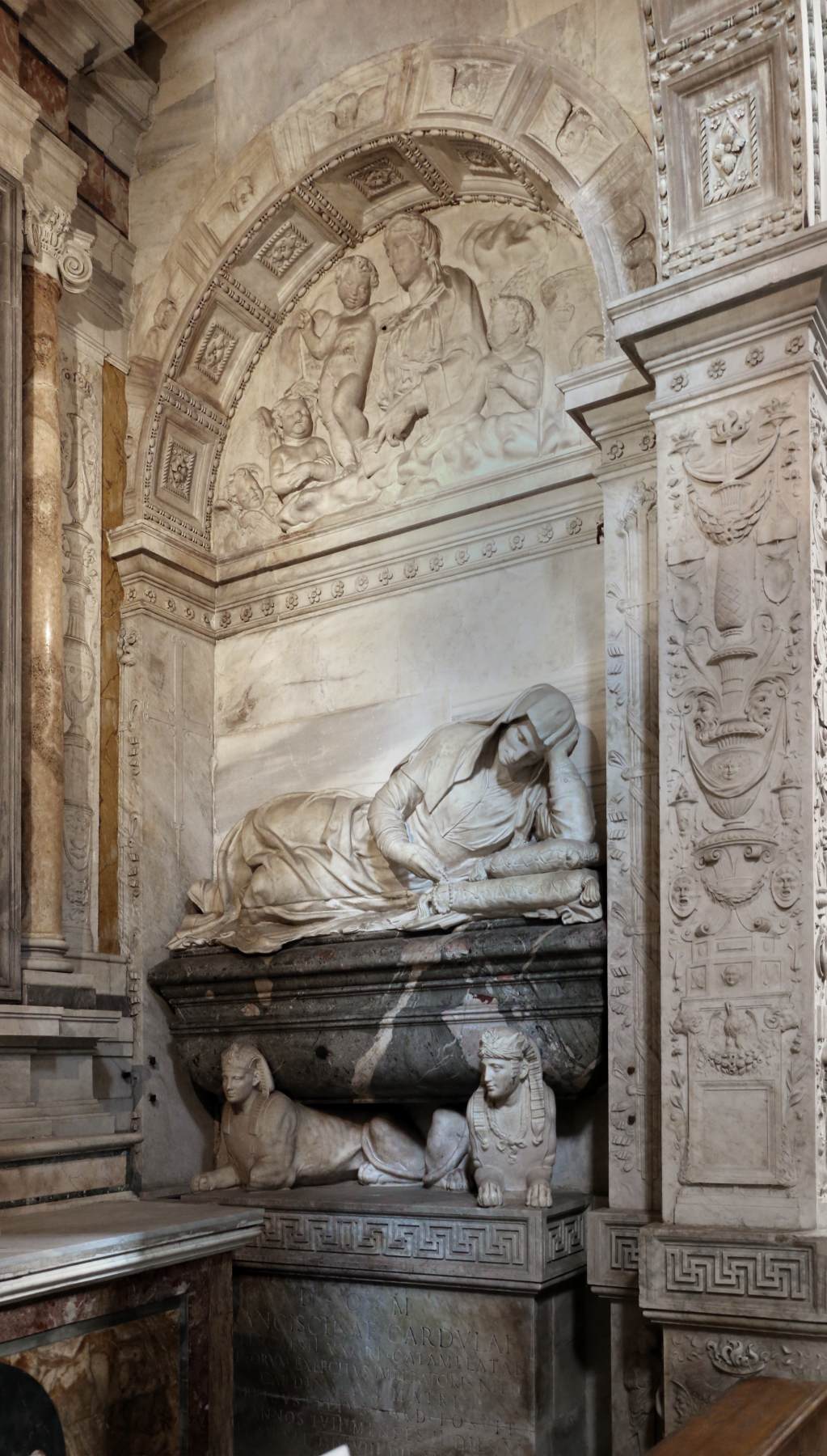 Tomb of Francesca Carduli by ROSSI, Vincenzo de'