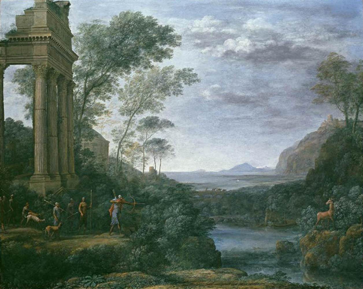 Landscape with Ascanius Shooting the Stag of Sylvia by