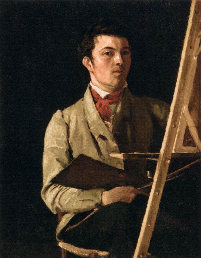 Self-Portrait by COROT, Jean-Baptiste Camille