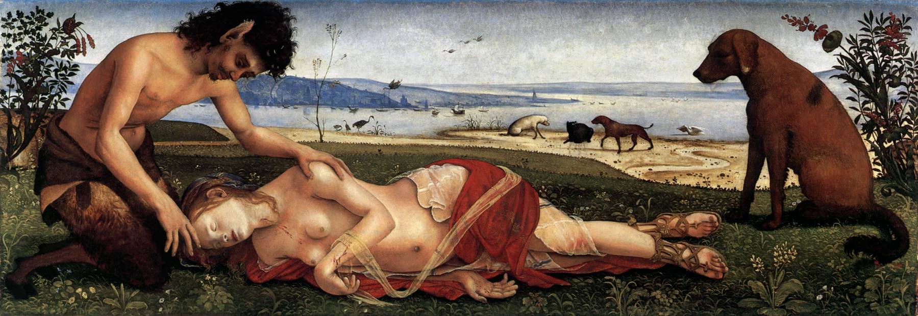 The Death of Procris by PIERO DI COSIMO