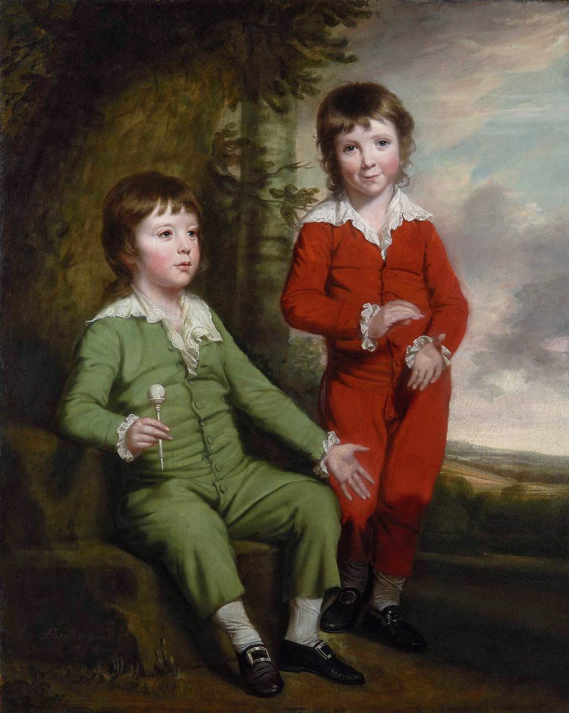 Portrait of the Children of Charles Blair by BEACH, Thomas