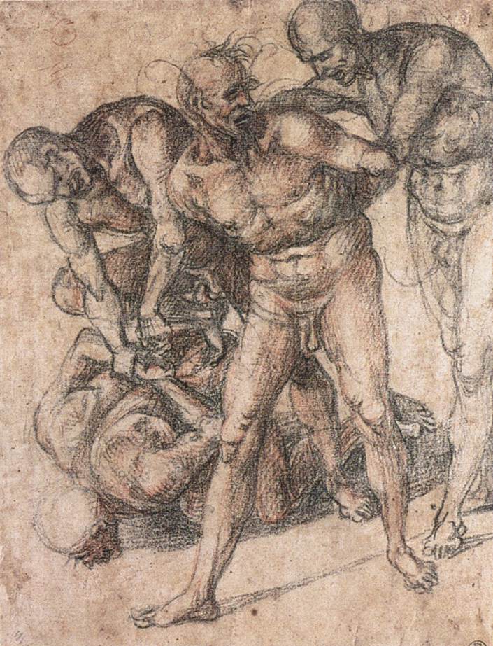 Study of nudes by SIGNORELLI, Luca