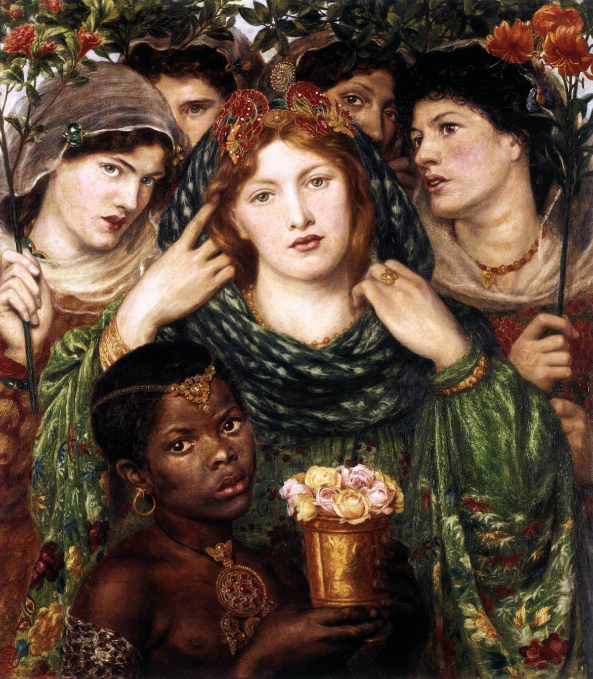 The Bride by ROSSETTI, Dante Gabriel