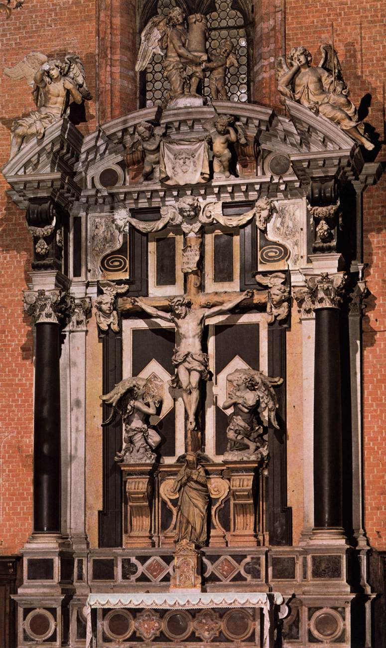 Altar of the Crucifixion by DE CORTE, Josse