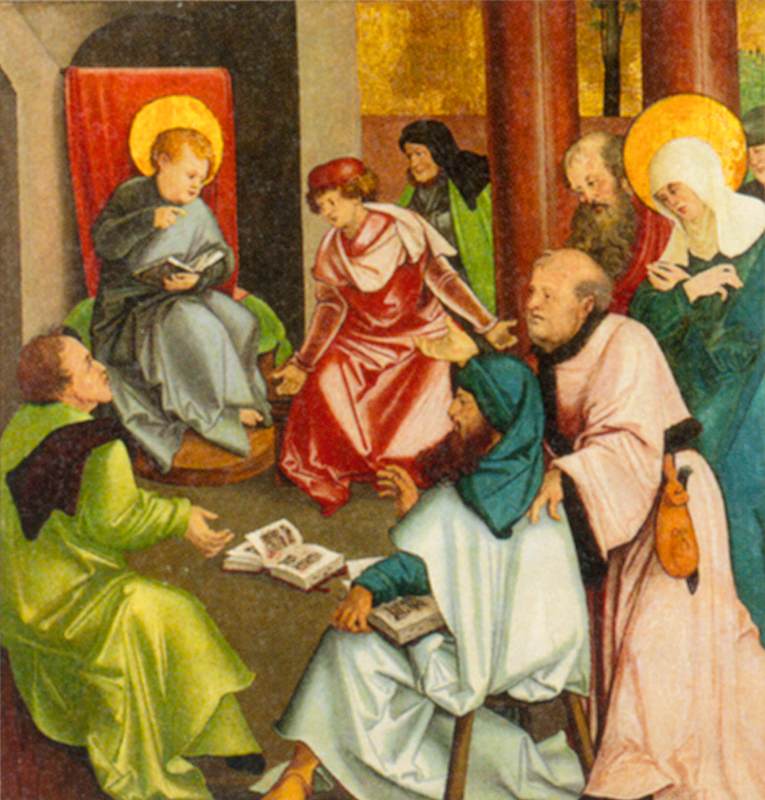 Christ in the Temple by