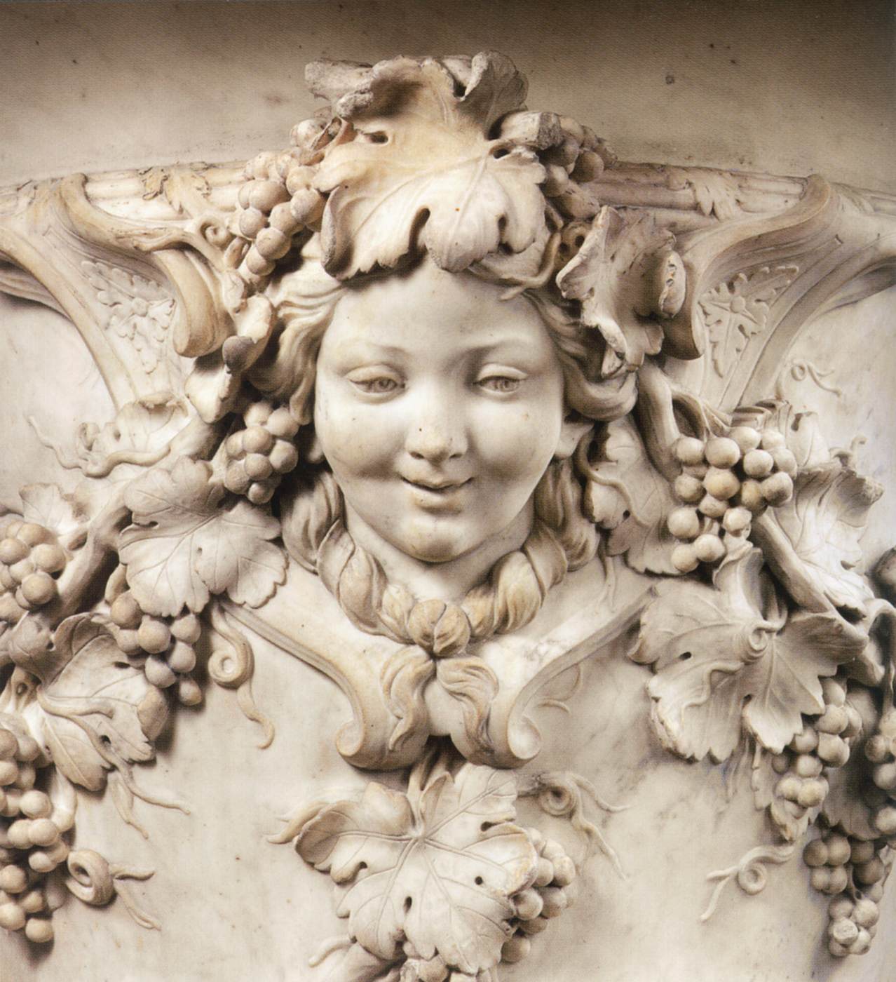 Monumental vase on the theme of autumn (detail) by PIGALLE, Jean-Baptiste