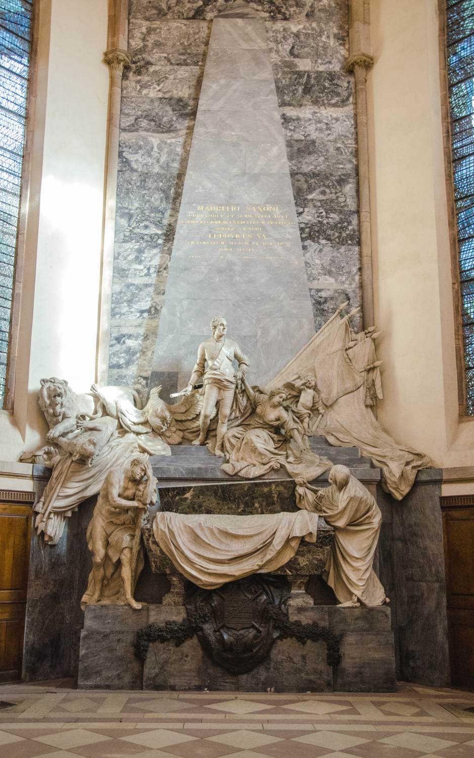 Mausoleum of the Maréchal de Saxe by PIGALLE, Jean-Baptiste