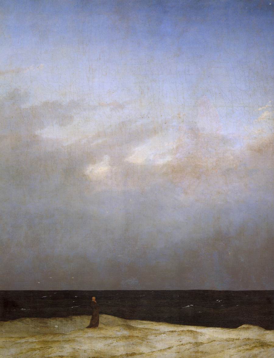 Monk by the Sea (detail) by FRIEDRICH, Caspar David