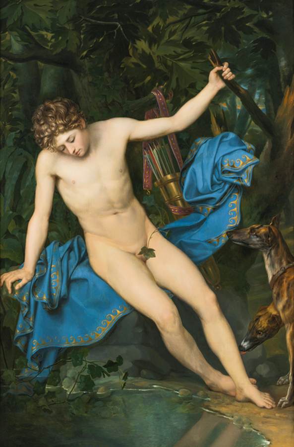 Narcissus by ODEVAERE, Joseph-Denis