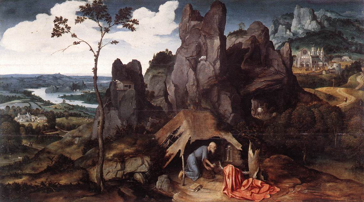 St Jerome in the Desert by