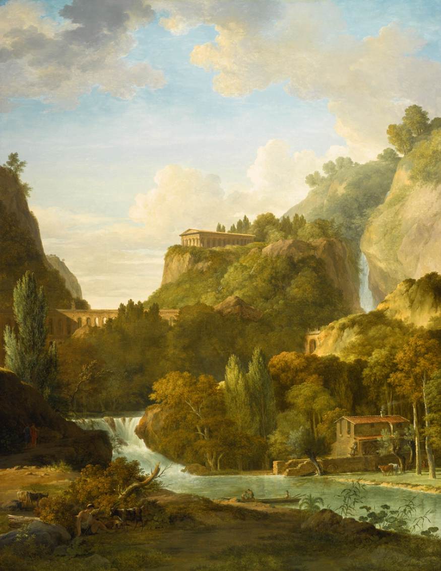 Arcadian Landscape by VALENCIENNES, Pierre-Henri de