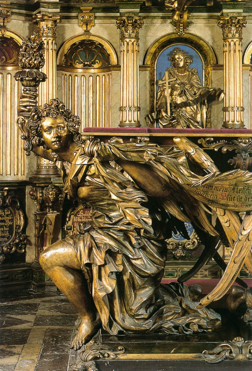 Altar table (detail) by WOLF, Ebert the Younger