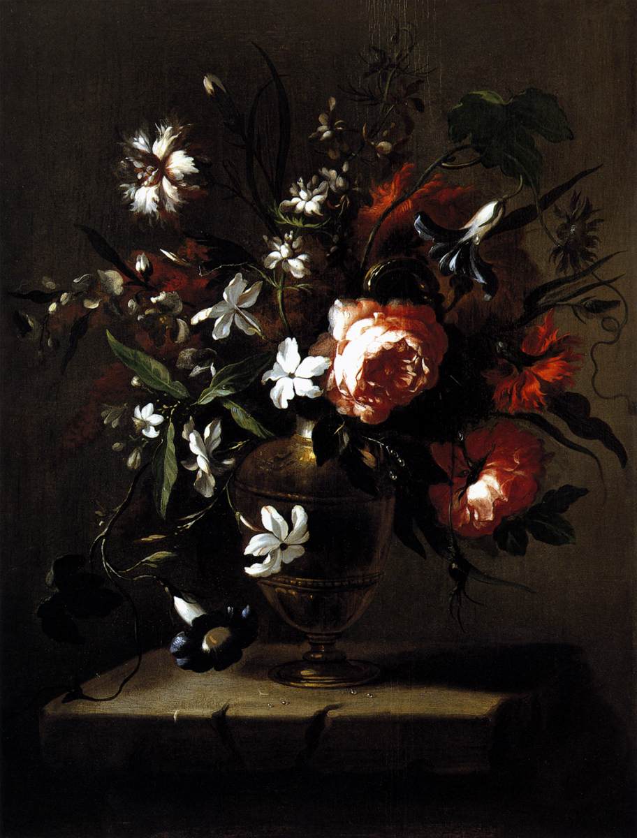 Vase of Flowers by PÉREZ, Bartolomé