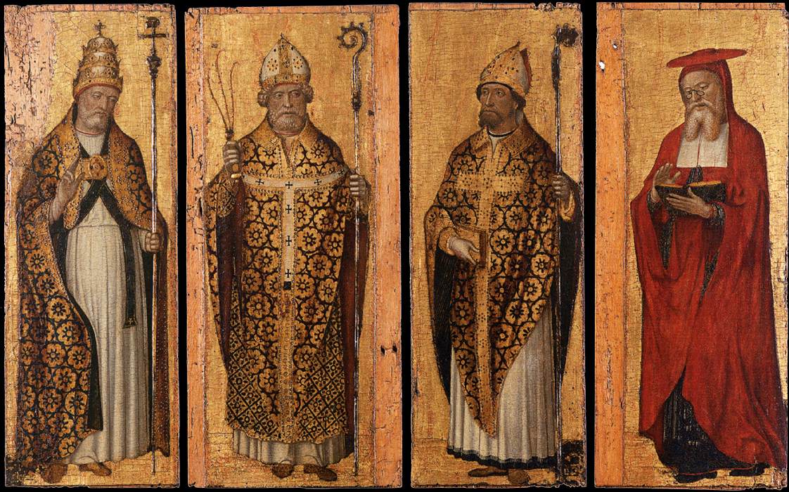 Four Doctors of the Church by BRACCESCO, Carlo