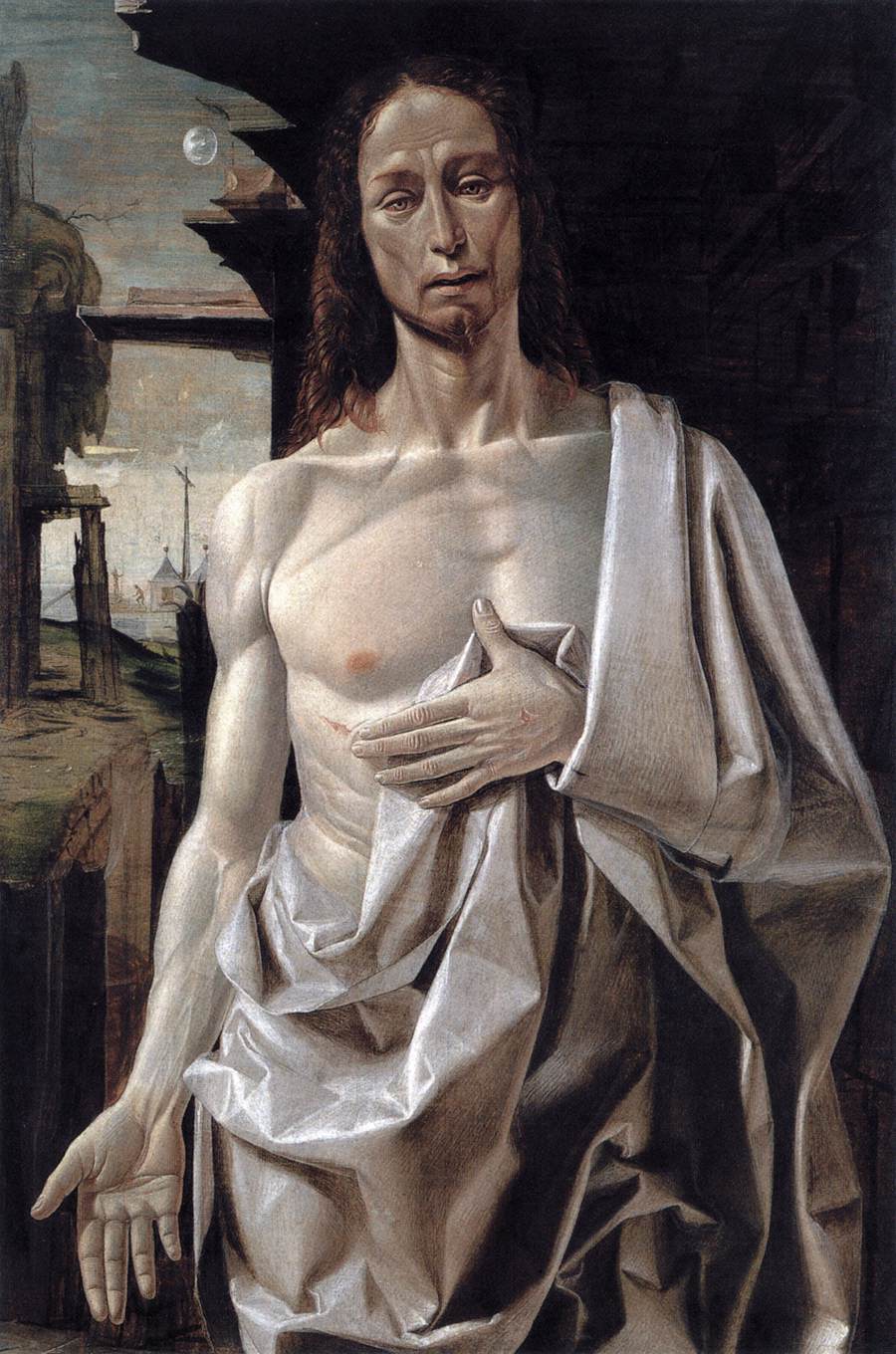 The Risen Christ by BRAMANTINO