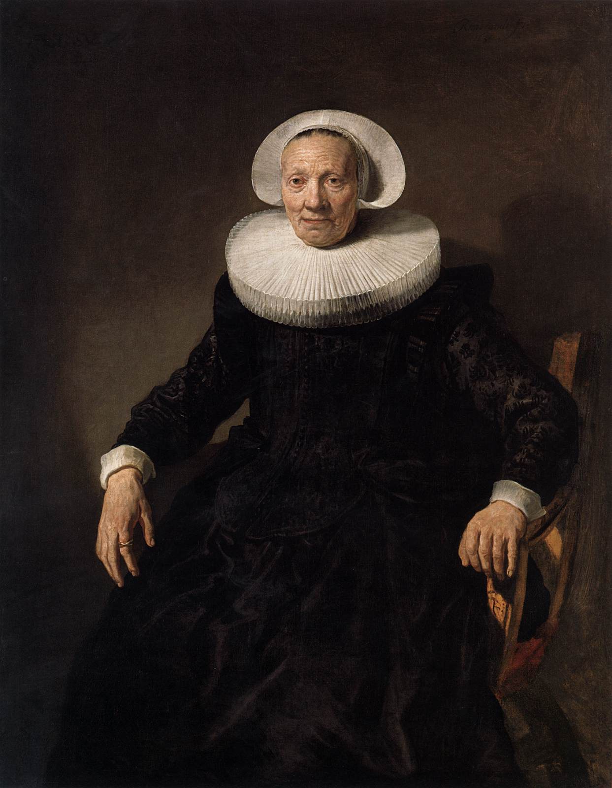 Portrait of a Woman by BACKER, Jacob Adriaensz.