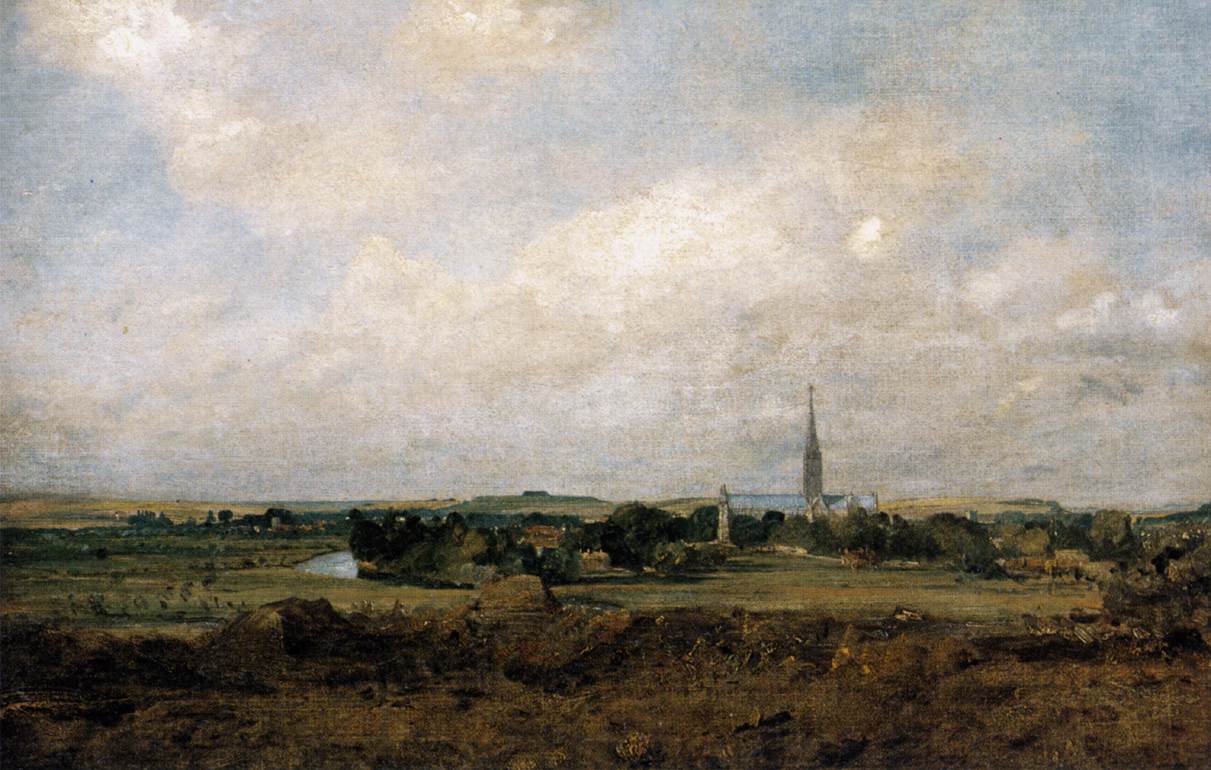 View of Salisbury by CONSTABLE, John