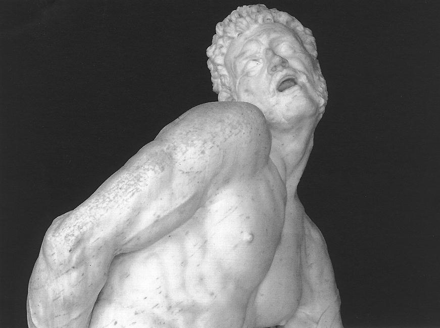 Milo of Croton (detail) by PUGET, Pierre