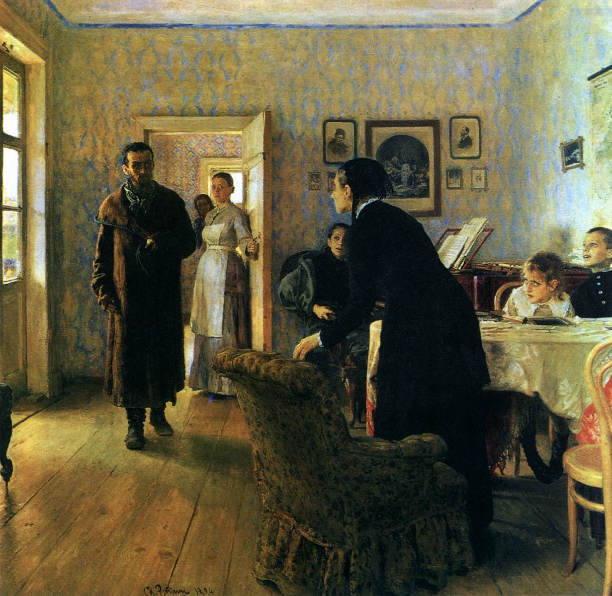 They did not expect him by REPIN, Ilya Yefimovich