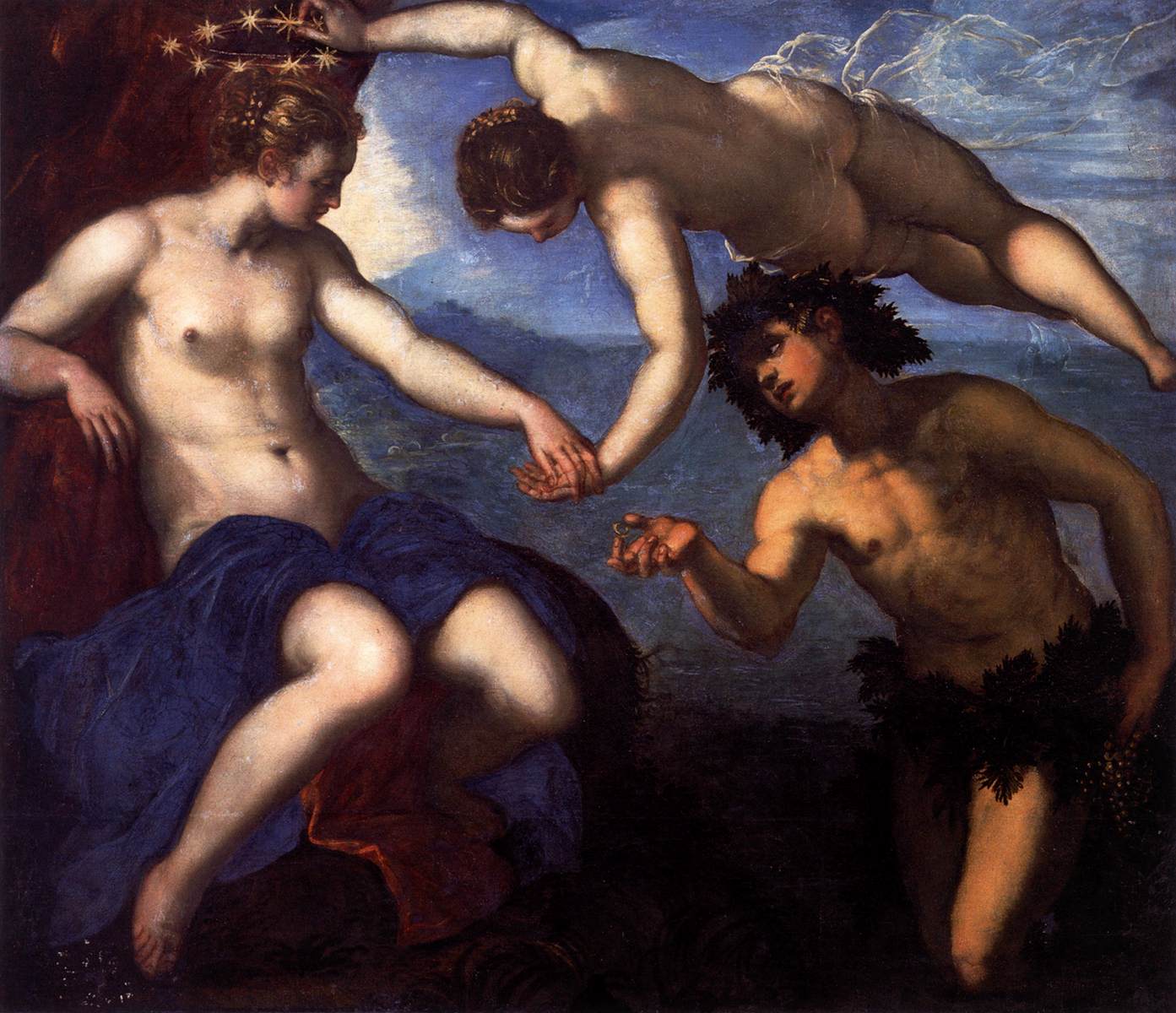 Bacchus, Venus and Ariadne by TINTORETTO