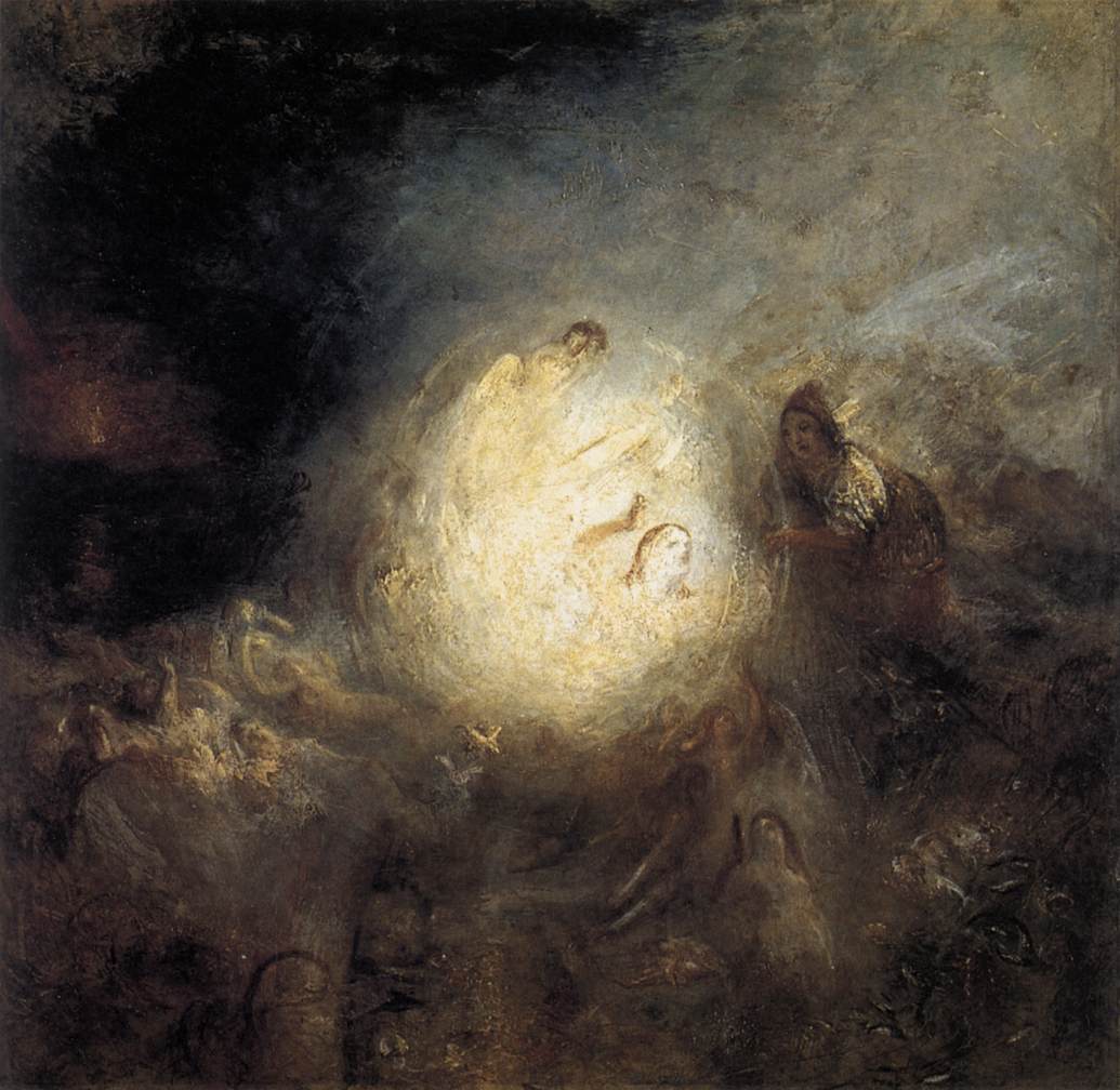 Undine Giving the Ring to Massaniello, Fisherman of Naples by TURNER, Joseph Mallord William