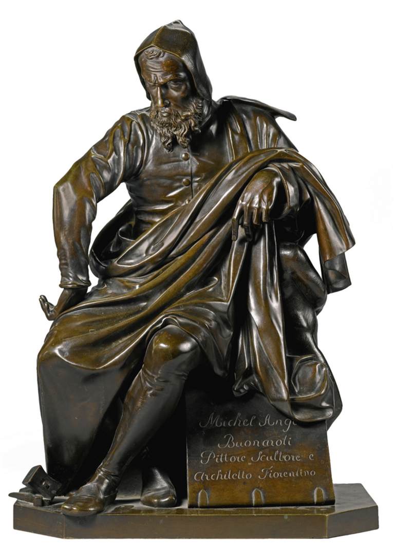 Michelangelo by FEUCHÈRE, Jean-Jacques