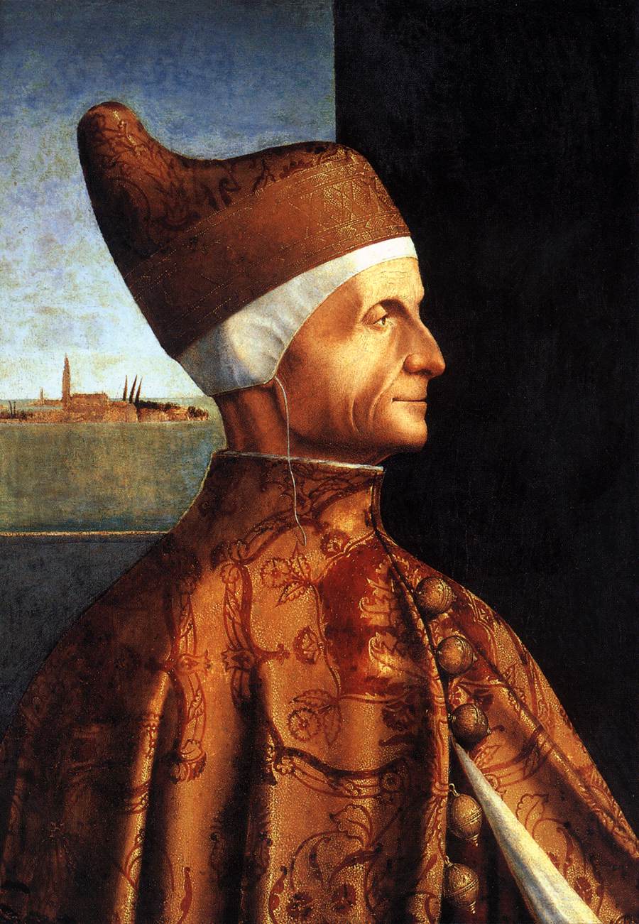 Portrait of the Doge Leonardo Loredan by CARPACCIO, Vittore