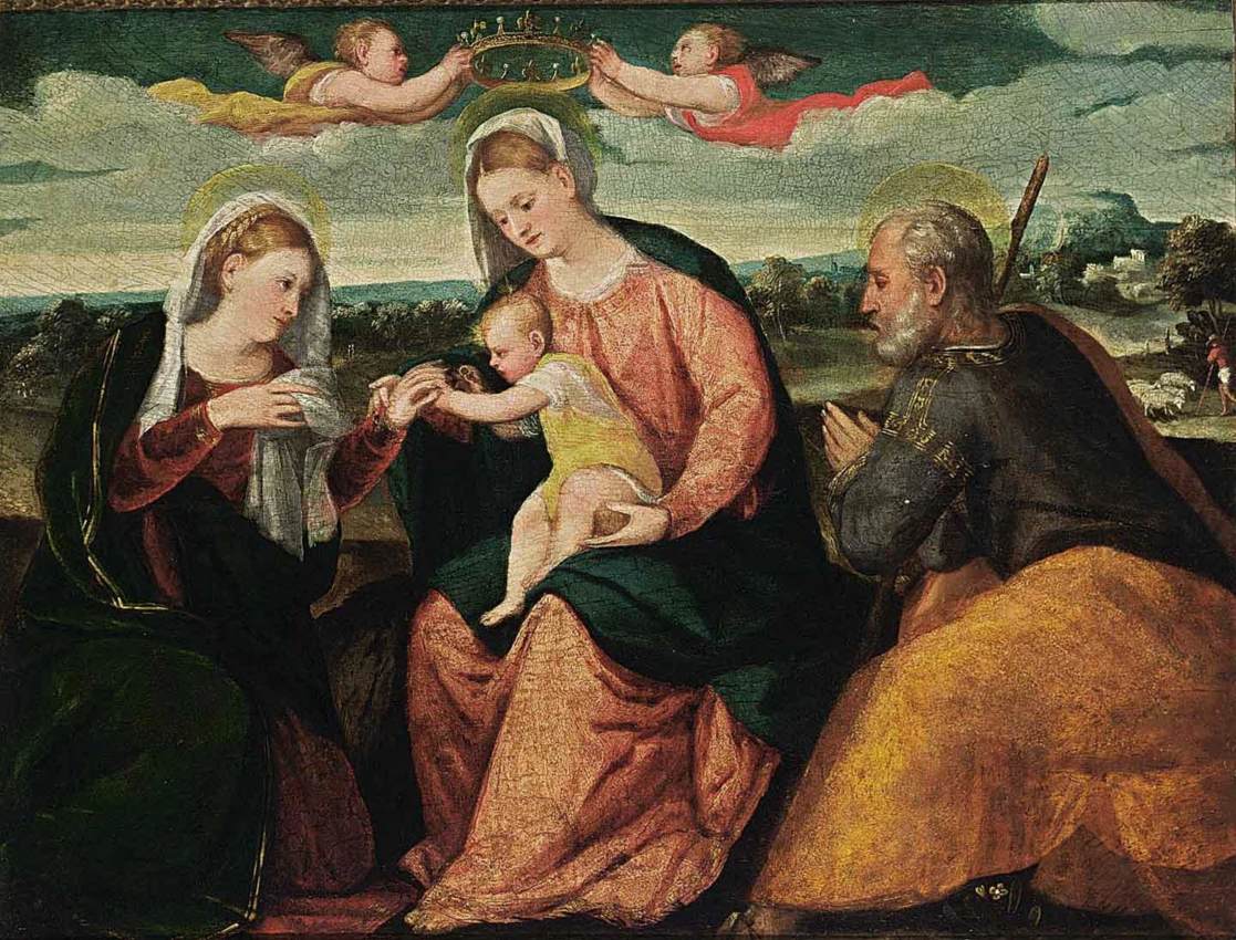 The Mystic Marriage of St Catherine by