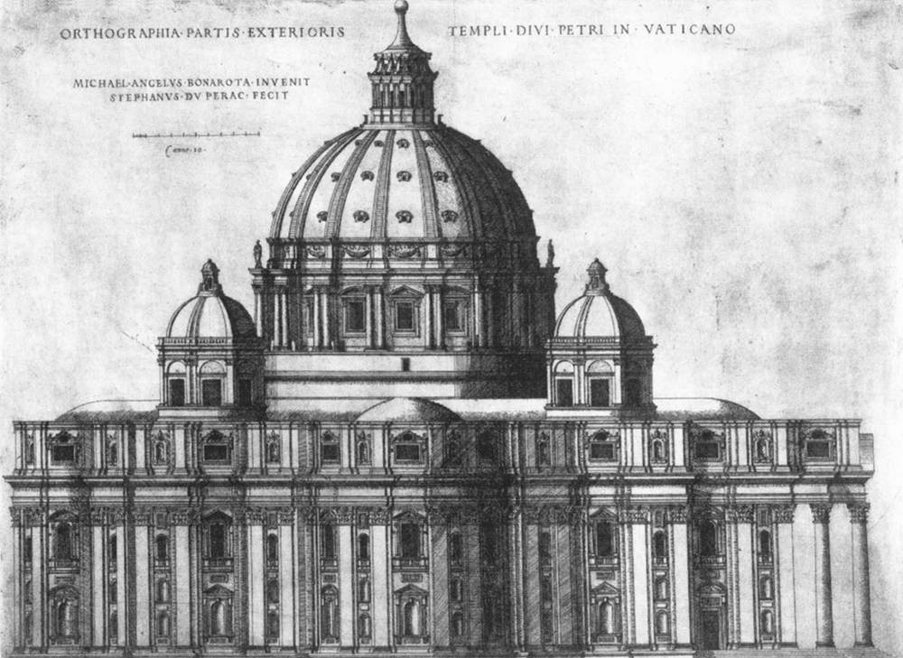 Project for St Peter's in Rome by