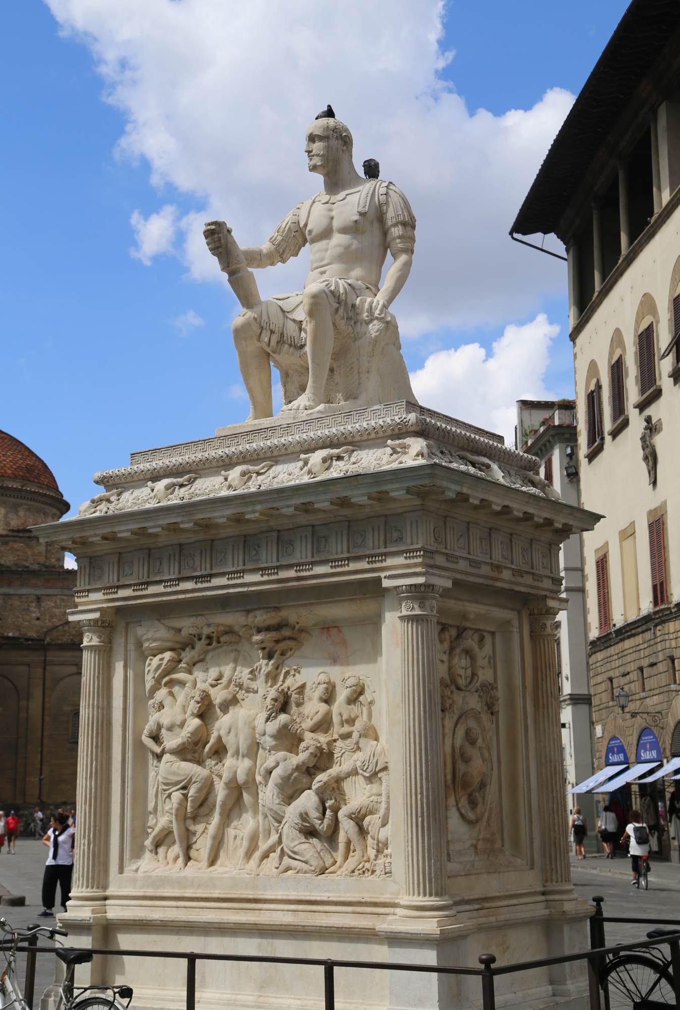 Giovanni delle Bande Nere Seated by BANDINELLI, Baccio