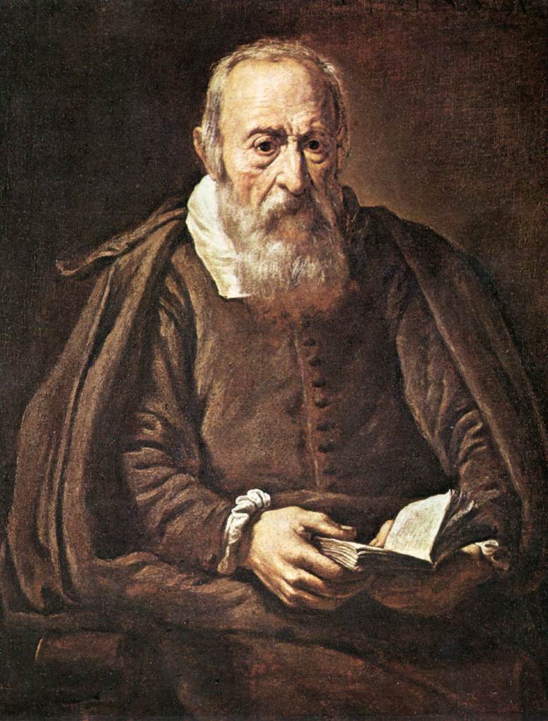 Portrait of an Old Man with Book by