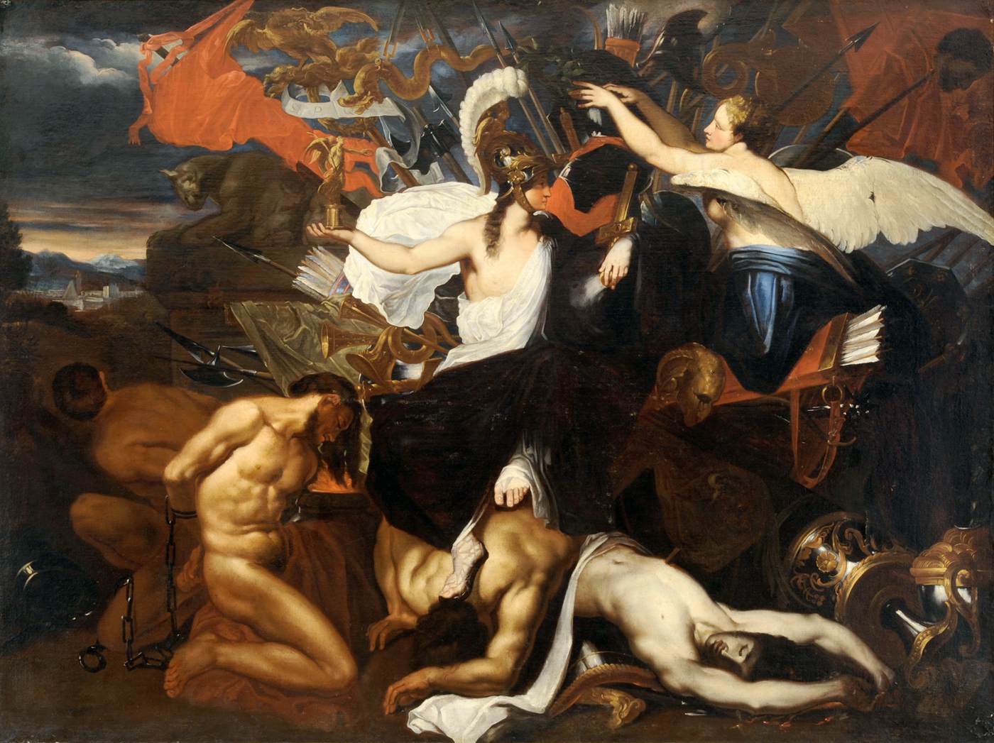 Allegory of the Foundation of Rome by FLÉMAL, Bertholet