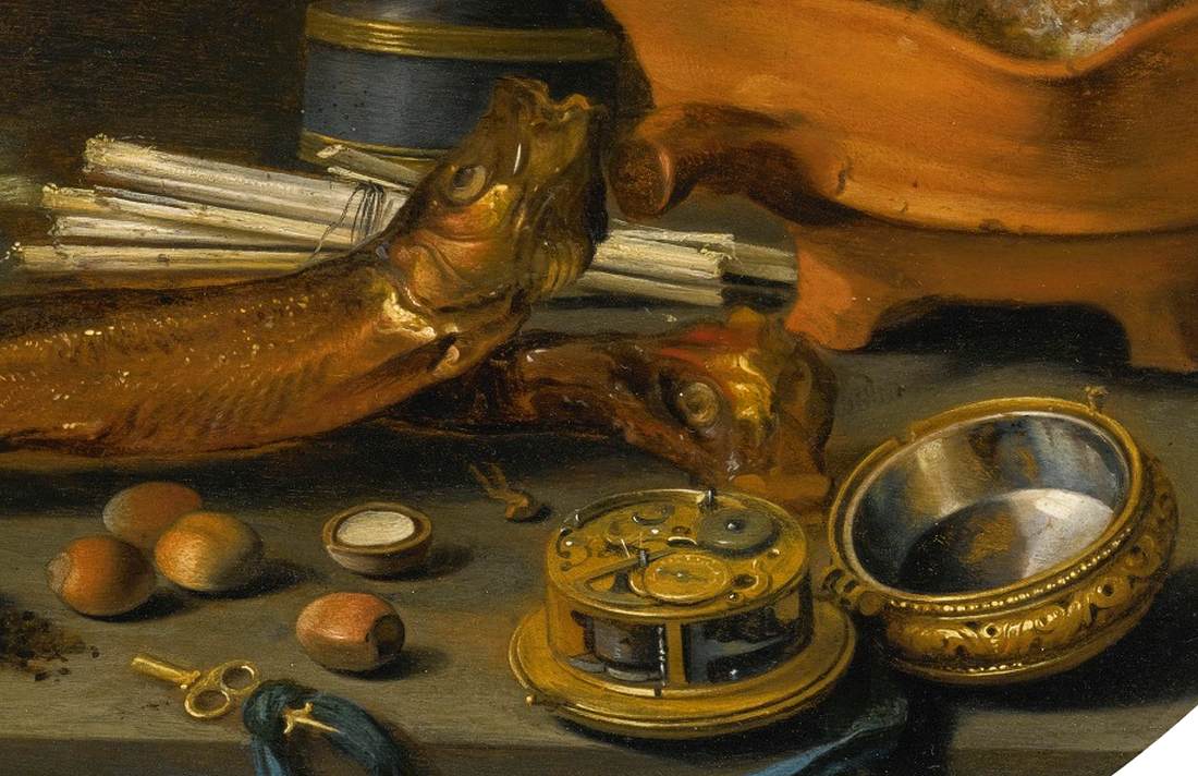 Still-Life (detail) by CLAESZ., Pieter