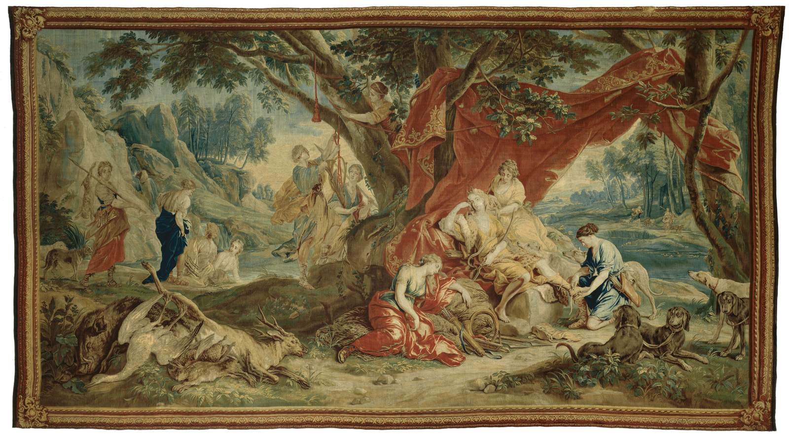 Resting Diana by ORLEY, Jan van