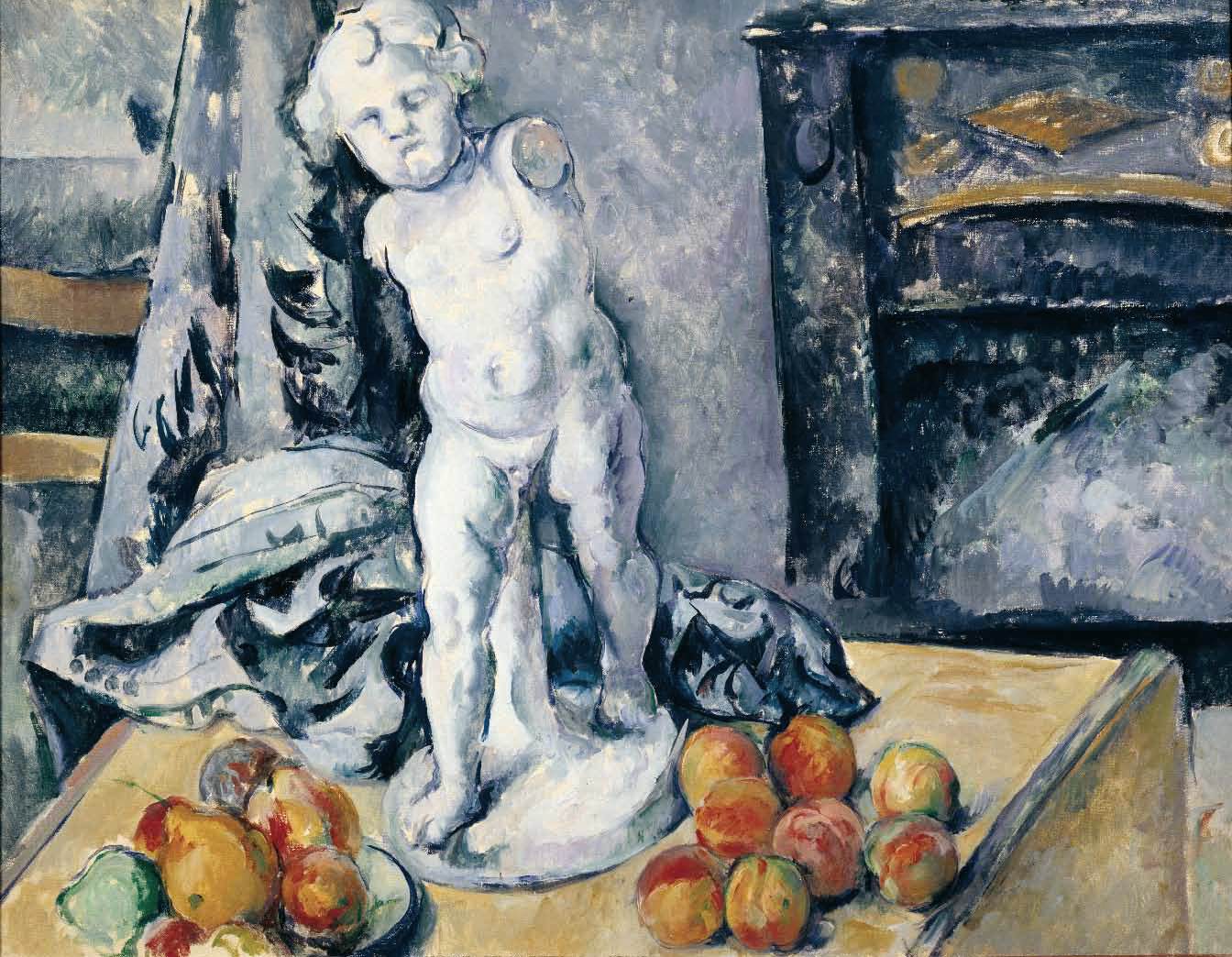 Still-Life with Plaster Cupid by CÉZANNE, Paul