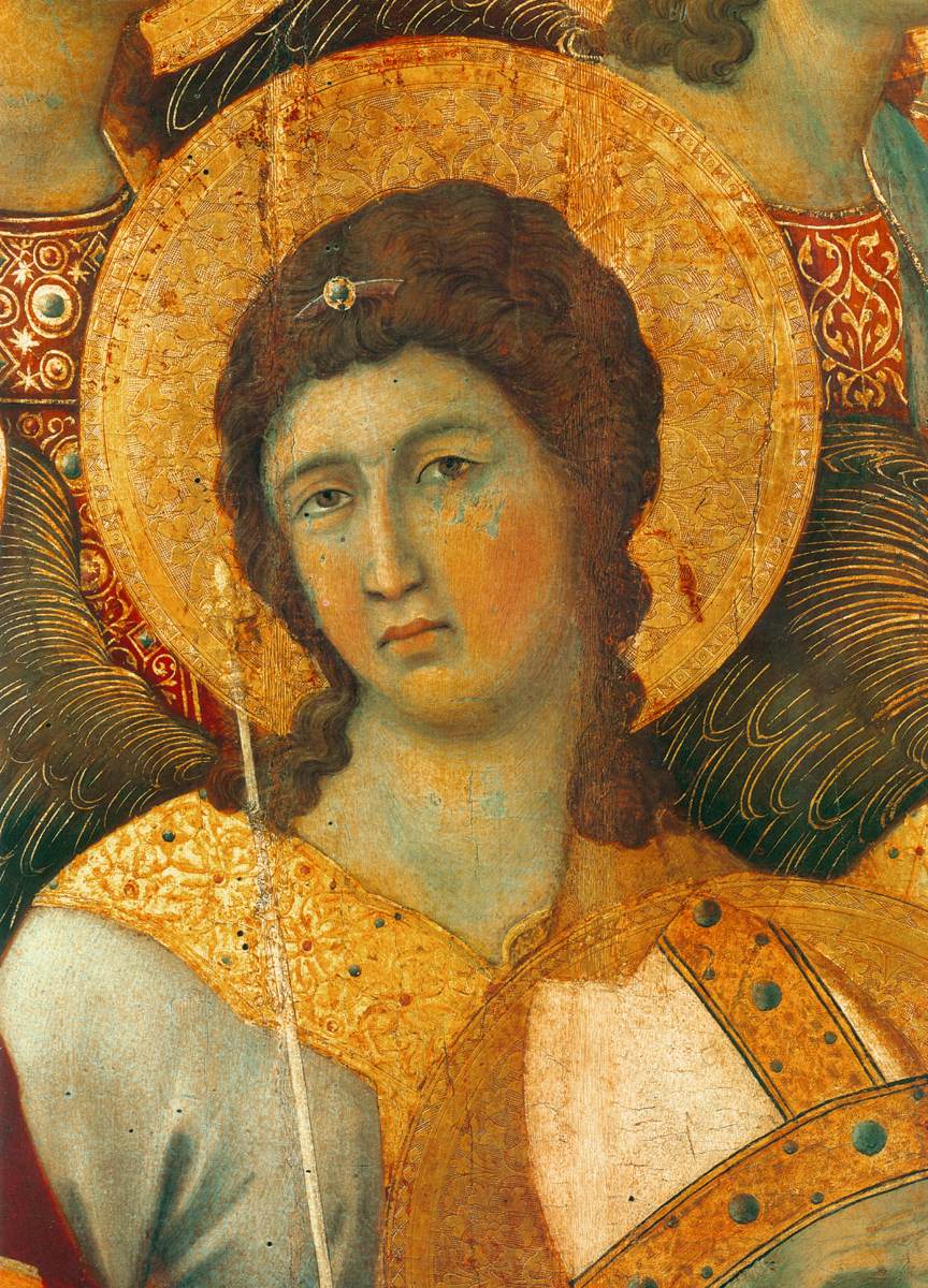 Maestà (detail) by DUCCIO di Buoninsegna