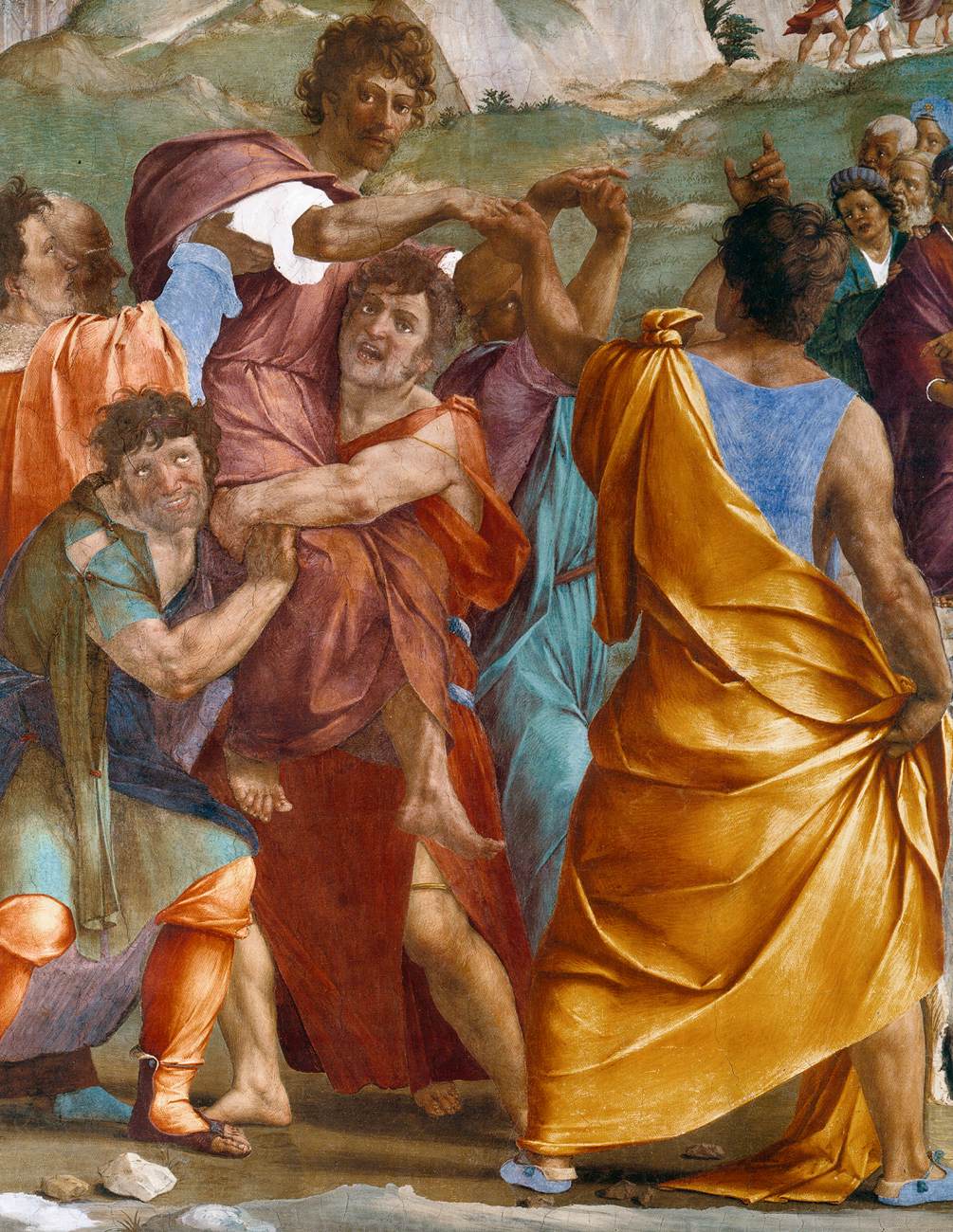 The Return of Cicero to Rome (detail) by