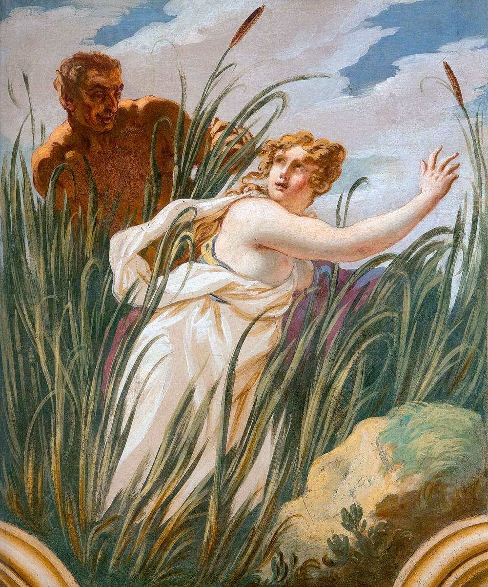 Pan and Syrinx (detail) by PELLEGRINI, Giovanni Antonio