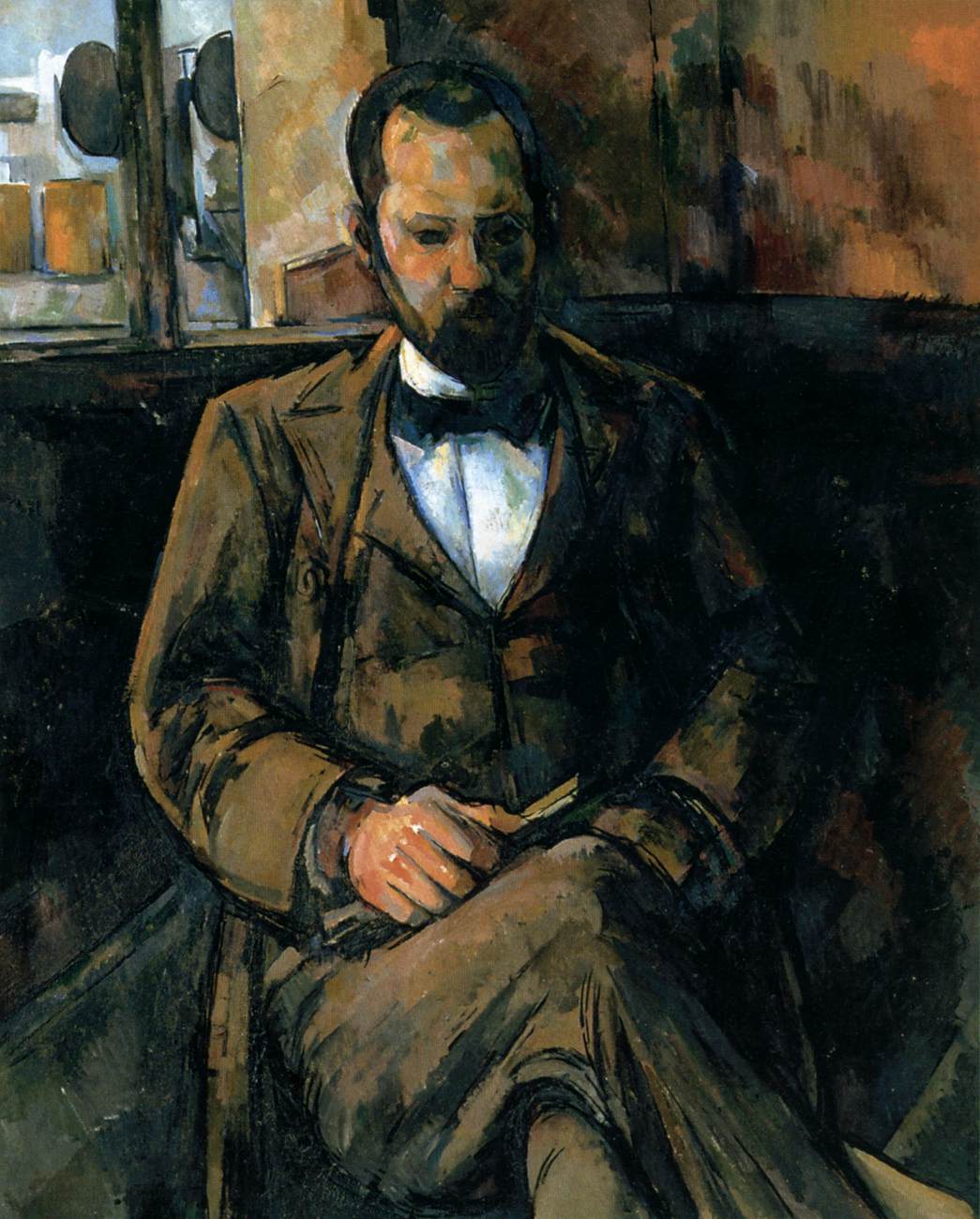 Portrait of Ambroise Vollard by CÉZANNE, Paul