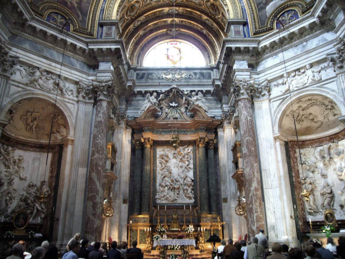 Interior view by BORROMINI, Francesco