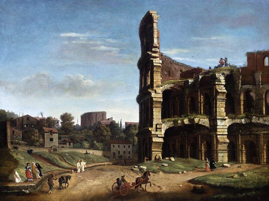 Rome: A View of The Colosseum by WITTEL, Caspar Andriaans van