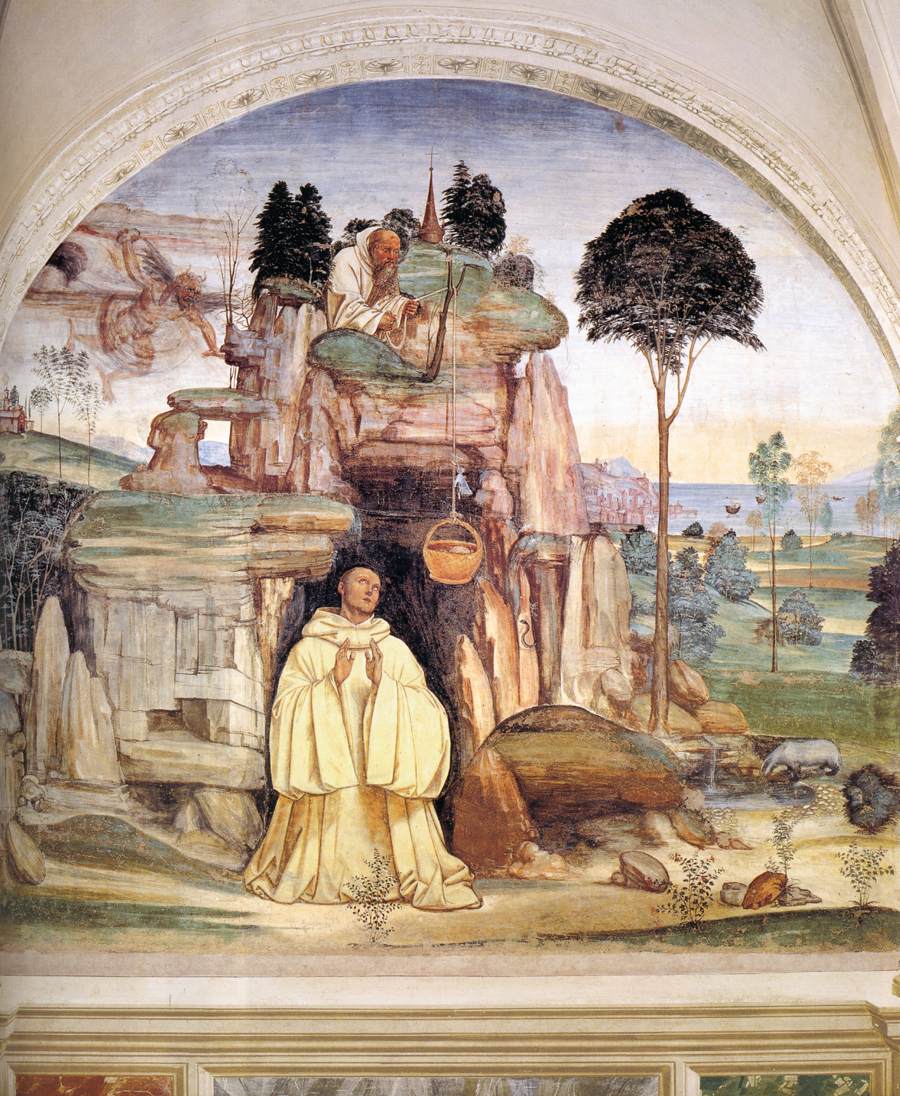 Life of St Benedict, Scene 5: The Devil Destroys the Little Bell by