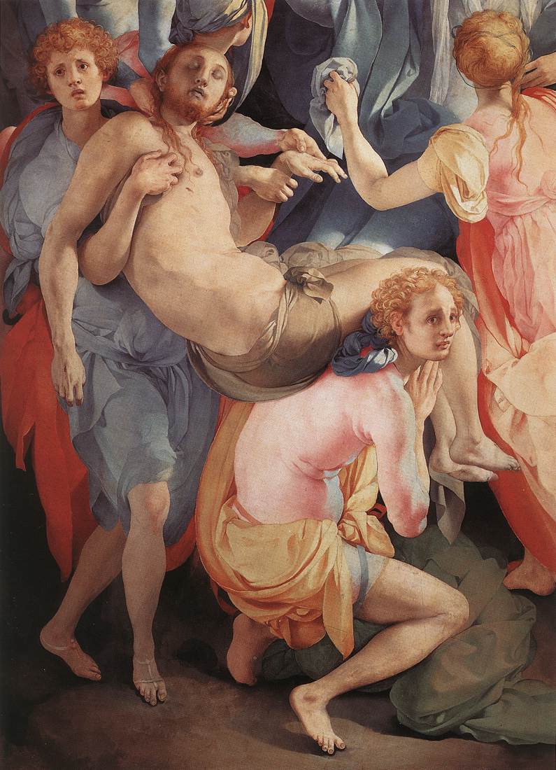 Deposition (detail) by PONTORMO, Jacopo